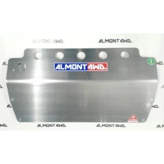PDJWJA8-01 PROTECTOR FRONTAL DURALUMINIO 8mm ALMONT4WD JEEP WJ 1999-2002 ALMONT4WD - 1