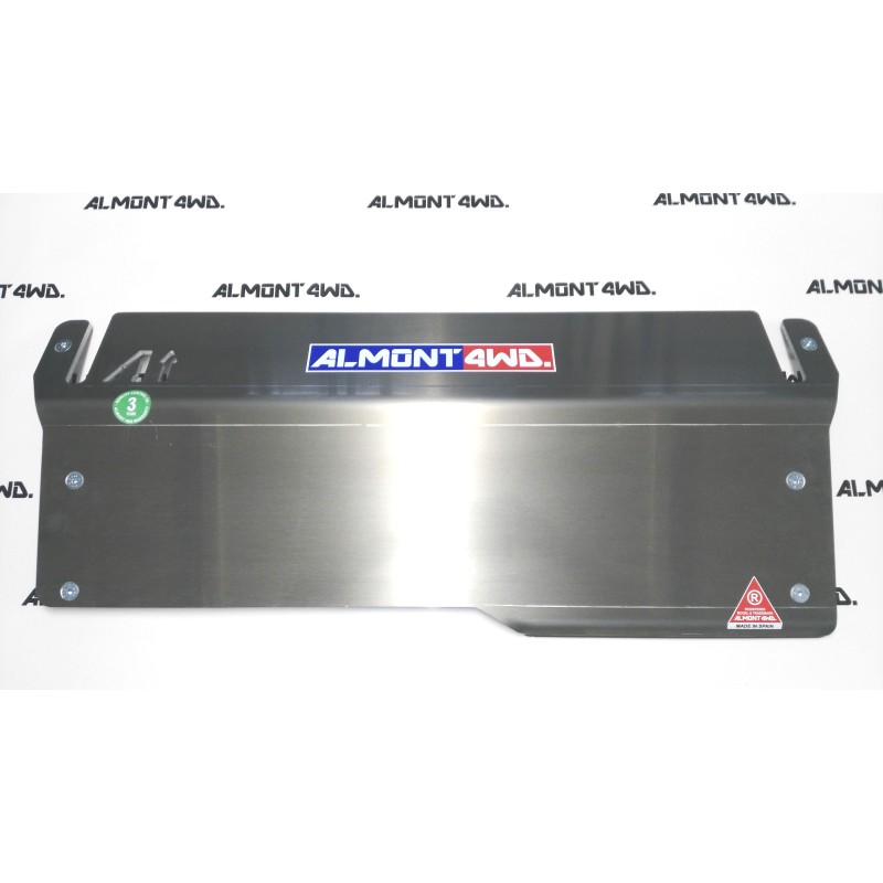 PDJJKA8AEV PROTECTOR FRONTAL (PARAGOLPES AEV) DURALUMINIO 8mm ALMONT4WD JEEP WRANGLER JK ALMONT4WD - 1