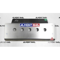 PROTECTOR FRONTAL DURALUMINIO 8mm ALMONT4WD LAND ROVER DISCOVERY II