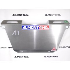 PDM20A6WINCH PROTECTOR FRONTAL CON WINCH 6mm ALMONT4WD MITSUBISHI MONTERO V20 ALMONT4WD - 1