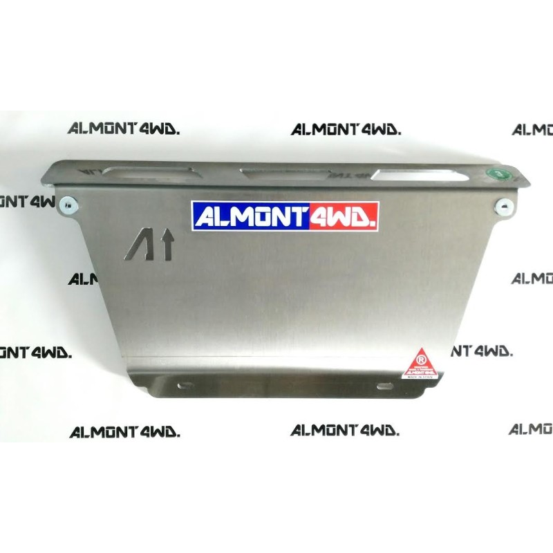 PDM20A8 PROTECTOR FRONTAL RADIADOR 8mm ALMONT4WD MITSUBISHI MONTERO V20 ALMONT4WD - 1