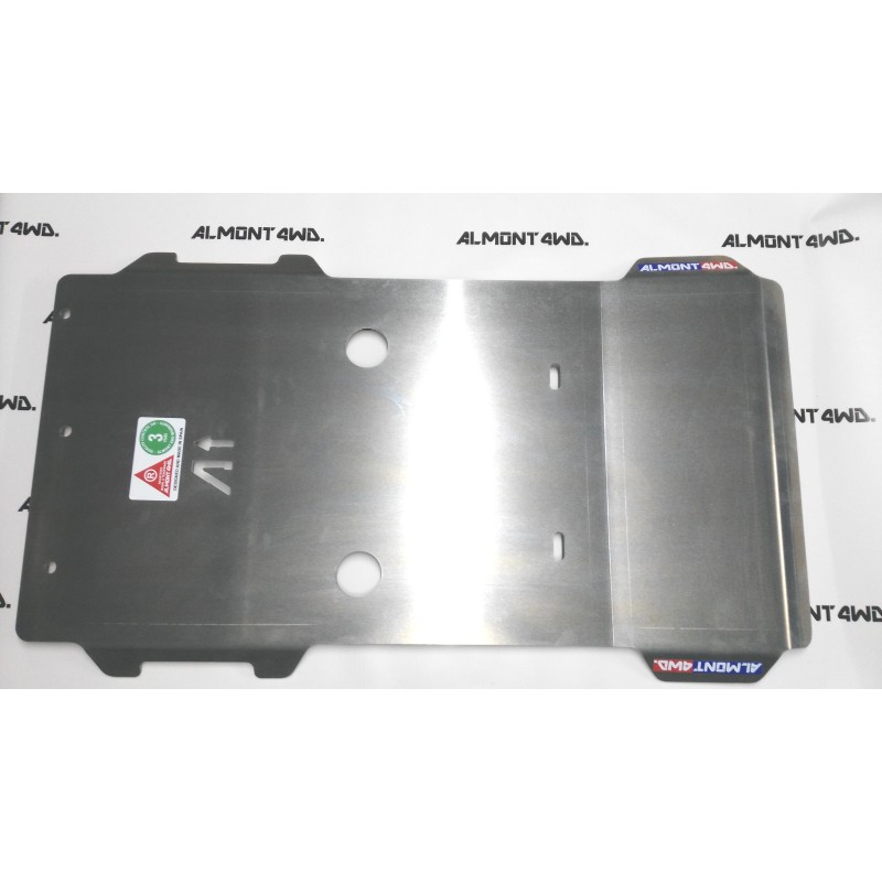 PDN30C6 PROTECTOR CAJA Y TRANSFER DURALUMINIO 6mm ALMONT4WD NISSAN NAVARA D23 ALMONT4WD - 1