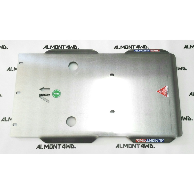 PDT09BC6 PROTECTOR CAJA Y CAMBIO (90 CORTO) DURALUMINIO 6mm ALMONT4WD TOYOTA LAND CRUISER 90 ALMONT4WD - 1